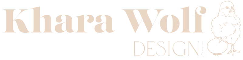 Khara Wolf Design Logo