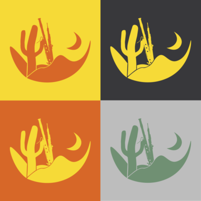 Sonoran Double Reeds Logo Color Mockup