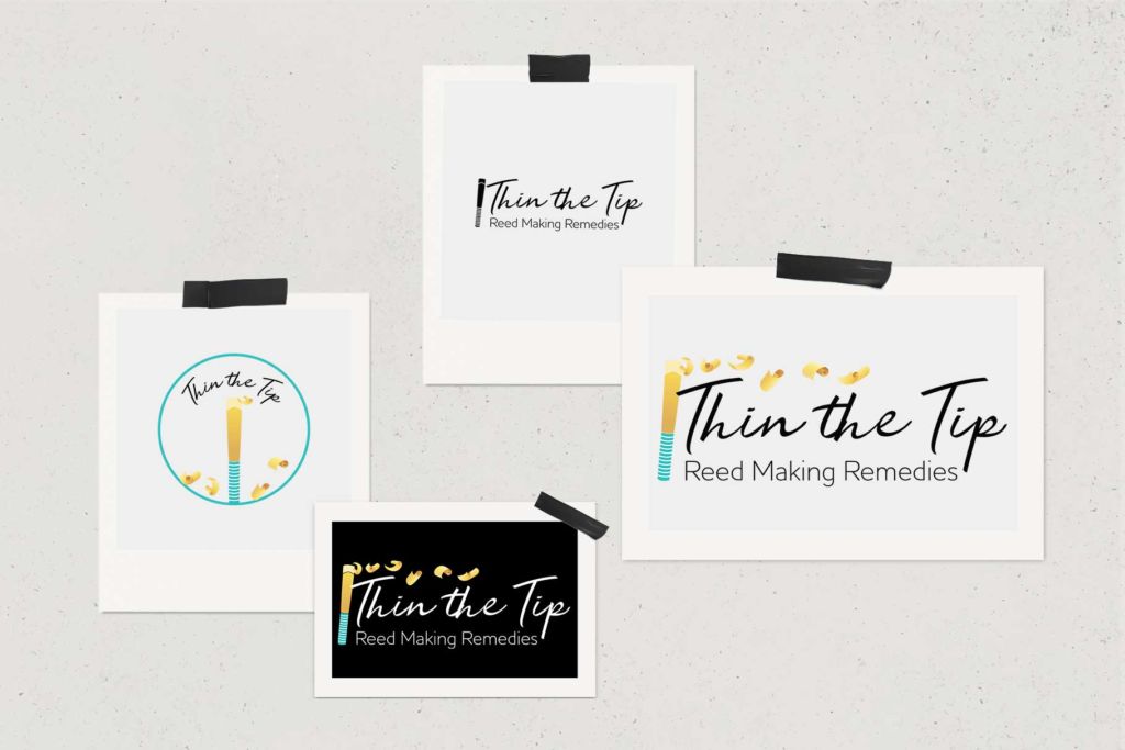Thin the Tip Oboe Reed Making Logo