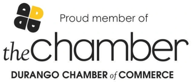 Proud member of the Durango Chamber of Commerce