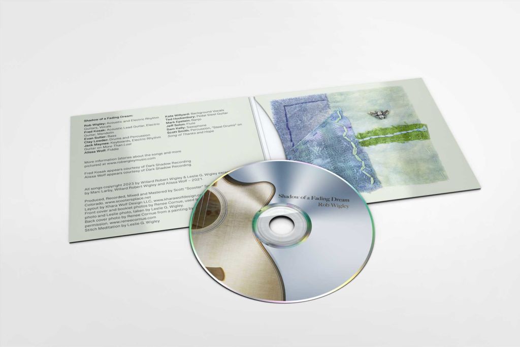 Rob Wigley CD Cover Inside Panel